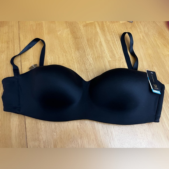 Wacoal wireless convertible bra, black, 36DDD, removable/adjustable straps, NWT - Picture 2 of 7